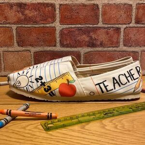 Teacher Themed Women's Flats